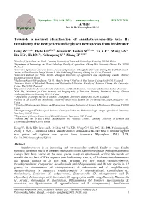 Towards a Natural Classification of Annulatascaceae-Like Taxa Ⅱ: Introducing Five New Genera and Eighteen New Species from Freshwater