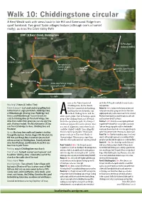 Walk 10: Chiddingstone Circular a Kent Weald Walk with Views Back to Ide Hill and Greensand Ridge from Quiet Farmland