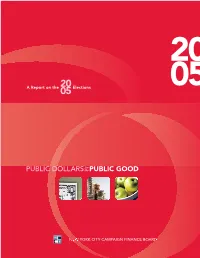 2005 Post Election Report