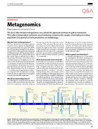 25.9 Metagenomics NV Q&A MH IF