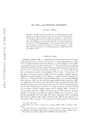 Arxiv:1912.08564V2 [Math.FA] 23 May 2020 54G12