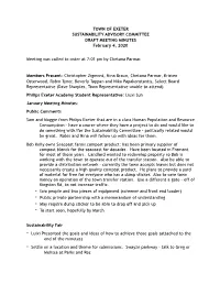 2-4-2020 Draft Meeting Minutes Copy