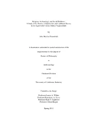 By John Martin Chenoweth a Dissertation Submitted in Partial