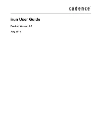 Irun User Guide