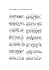 Melanesia in Review: Issues and Events, 2009