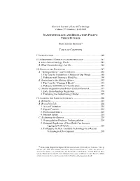 Nanotechnology and Regulatory Policy: Three Futures