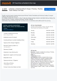 391 Bus Time Schedule & Line Route