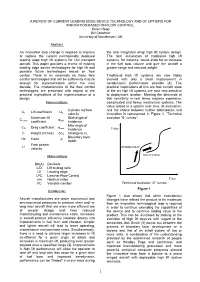 A Review of Current Leading Edge Devices