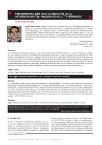 Análisis De Klout Y Peerindex