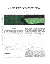 Arxiv:2001.05613V2 [Cs.CV] 14 Oct 2020 Mental Results Demonstrate That the Mean Per Joint Position I.E., Parts Or All of the Body Must Not Be Lost at Any Time