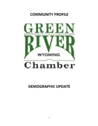 Community Profile Demographic Update