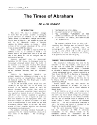 The Times of Abraham