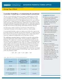 Consider Installing a Condensing Economizer, Energy Tips