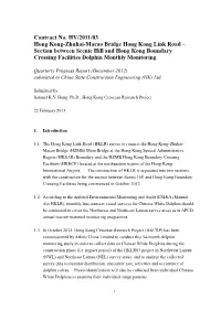 Monitoring of Chinese White Dolphins