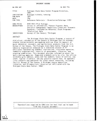 PUB DATE [953 NOTE 19P. PUB TYPE Reference Materials Directories/Catalogs (132)