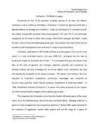 Scott Stephenson History of Computer Game Design