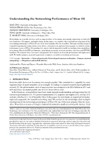 Understanding the Networking Performance of Wear OS
