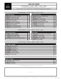 EMC Irvine Dim Sum Menu 8.5X11