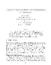 John Von Neumann and Hilbert's School of Foundations of Mathematics∗
