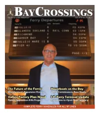 Hoverboats on the Bay S.F. Ferry Terminal Update the Future of The