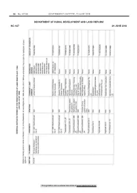Various Properties in City of Tshwane, Gauteng