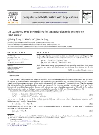 On Lyapunov-Type Inequalities for Nonlinear Dynamic Systems on Time Scales✩