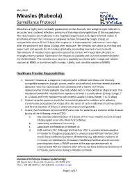 Surveillance Protocol