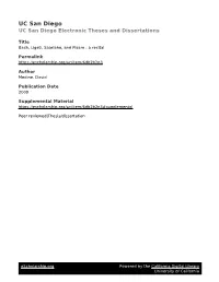 UC San Diego UC San Diego Electronic Theses and Dissertations