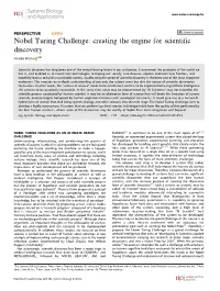 Creating the Engine for Scientific Discovery