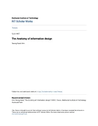The Anatomy of Information Design