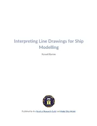 Interpreting Line Drawings for Ship Modelling