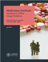 Medication Overload: America's Other Drug Problem | Lown Institute PART 2 Drivers of Medication Overload