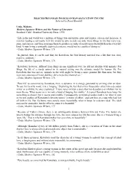 Selected Secondary Sources on Kawabata's Snow Country
