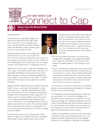 Connect to Cap News from the Board Chair Tom Fleming ’69