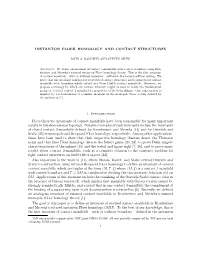 Instanton Floer Homology and Contact Structures