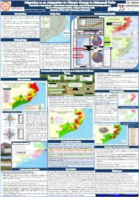Migration As an Adaptation to Climate Change in Mahanadi Delta