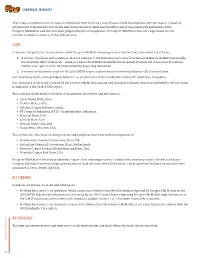 Scope Key Findings Methodology