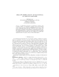 Absolute Irreducibility of Polynomials Via Newton Polytopes