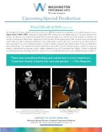 Hazel Scott at 100 Preview