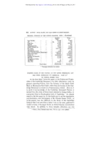 At the Time When I Wrote the Paper on the Polyzoa and Foram- Nifera
