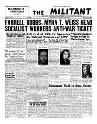 Democrats Yield to Race-Haters Mation "Of an Independent Labor Scouting Around and It Looks Like Them, and the Right to Cross-Examine Their Accusers