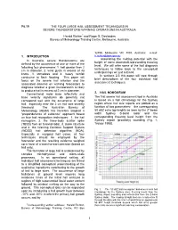 P5.19 the Four Large Hail Assessment Techniques in Severe Thunderstorm Warning Operations in Australia