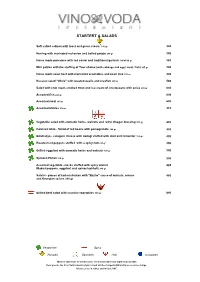 Startert & Salads