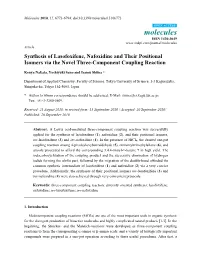 Synthesis of Lasofoxifene, Nafoxidine and Their Positional Isomers Via the Novel Three-Component Coupling Reaction