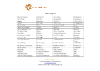 120Y's Song List