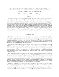 Remote Monitoring of Mine Seismicity and Earthquakes Using Radio