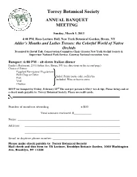 2013 Banquet RSVP