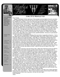 Newsletter 6-2012