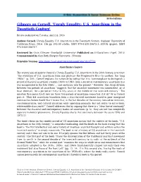 Unruly Equality: US Anarchism in the Twentieth Century