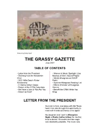 The CTBA Newsletter